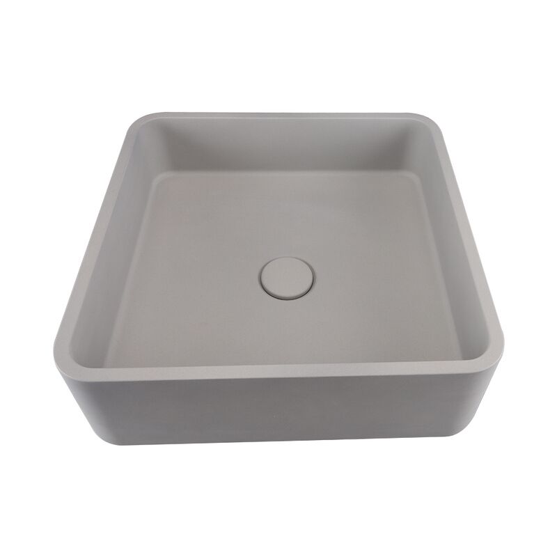 Modern Style square Handmade Sink Concrete Cement Concrete Bathroom Wash Basin Modern Style square Handmade Sink Concrete Modern Style square Handmade Sink Concrete Cement Concrete Bathroom Wash Basin