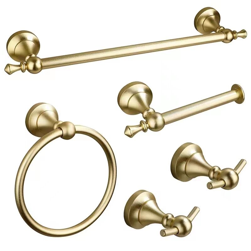 Modern Wall Mounted Bathroom Hardware Towel Bar Accessory Set Aluminum Bathroom Accessories Set Modern Wall Mounted Bathroom Hardware Towel Modern Wall Mounted Bathroom Hardware Towel Bar Accessory Set Aluminum Bathroom Accessories Set