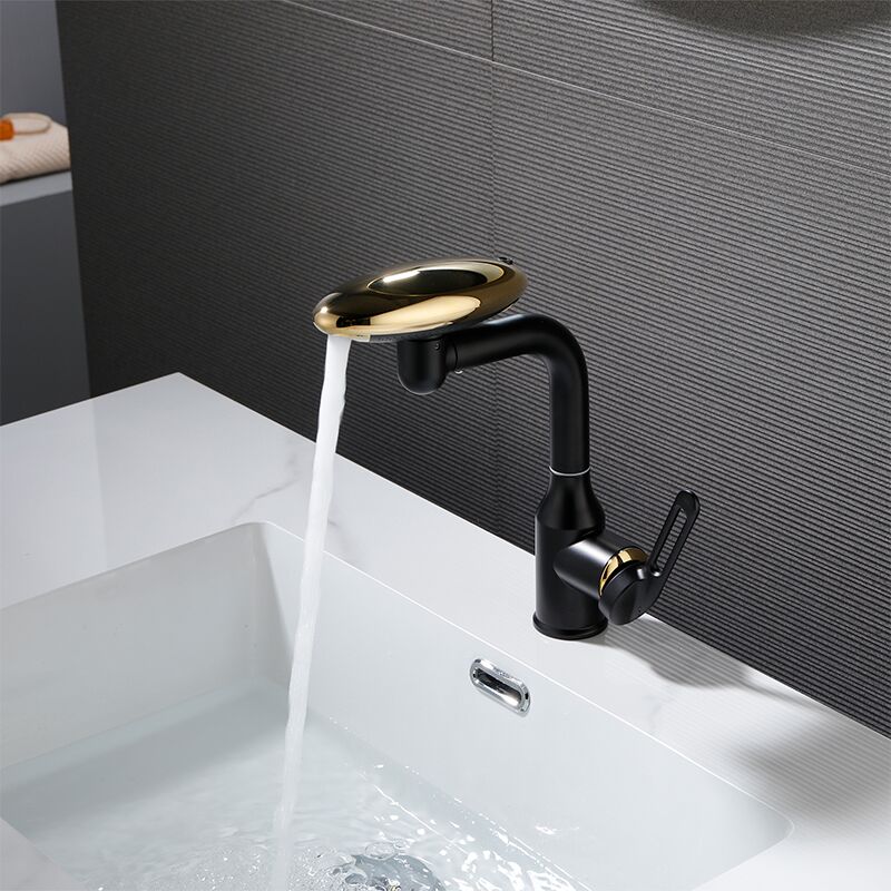 Bathroom Basin Faucet Single Handle Deck Mounted Brass Basin Mixer Faucet 4 Way Vanity Faucet Multifunction Bathroom Basin Faucet Single Handle Deck Bathroom Basin Faucet Single Handle Deck Mounted Brass Basin Mixer Faucet 4 Way Vanity Faucet