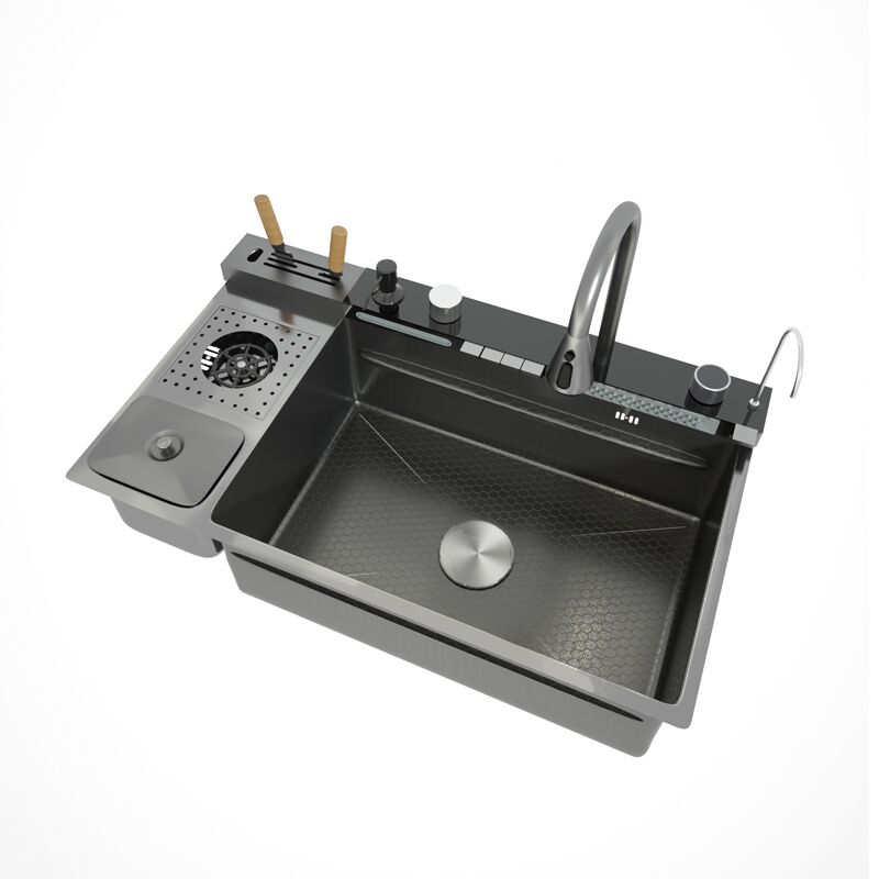 New Design Smart 304 Stainless Steel Kitchen Digital Display Sink Smart Kitchen Sink Multifunctional Sinks New Design Smart 304 Stainless Steel New Design Smart 304 Stainless Steel Kitchen Digital Display Sink Smart Kitchen Sink Multifunctional Sinks
