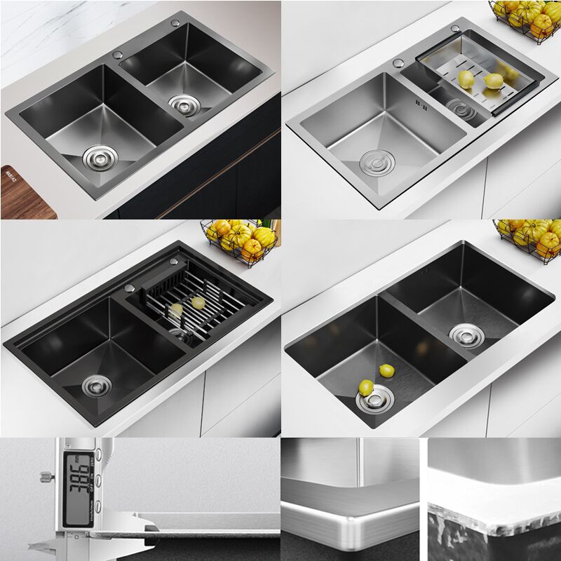 China Sink Supplier and Manufacturer Wholesale 304 Stainless Steel Sink Stamped Double Bowl Kitchen Sink O1CN01YcT11a1vvDwB72EwG 2215680586234 0 cib China Sink Supplier and Manufacturer Wholesale 304 Stainless Steel Sink Stamped Double Bowl Kitchen Sink - Image 7