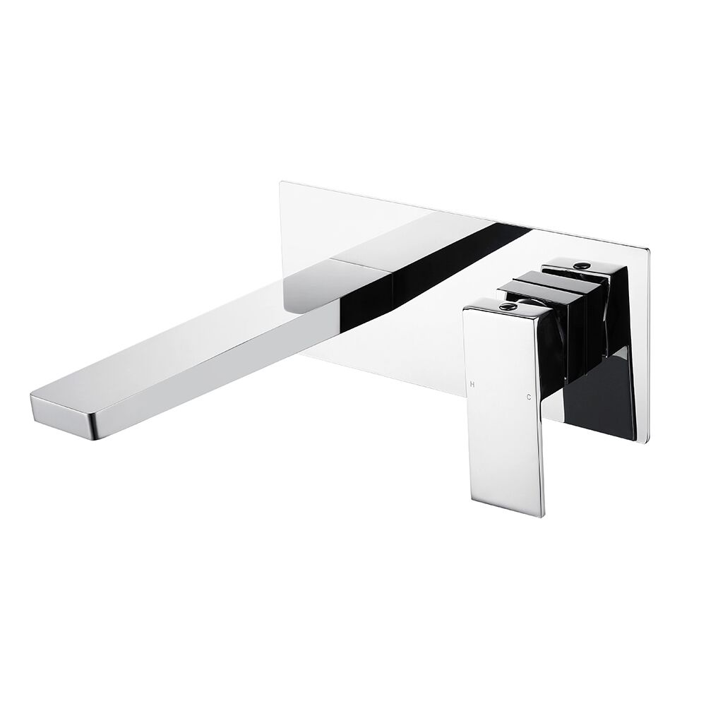 Polish Finished Single Handle Wall Mounted Solid Brass Basin Mixer Tap Polish Finished Single Handle Wall Mounted Solid Polish Finished Single Handle Wall Mounted Solid Brass Basin Mixer Tap