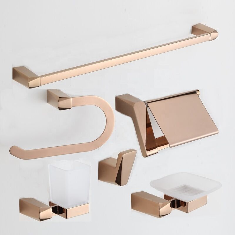 Rose Gold Complete Bath Hardware Bathroom Hardware Set for Hotel Rose Gold Complete Bath Hardware Bathroom Rose Gold Complete Bath Hardware Bathroom Hardware Set for Hotel