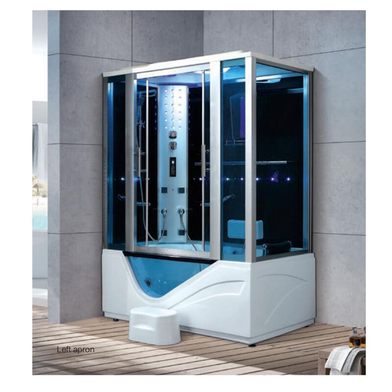 Luxury Bathroom Massage Shower Units Steam Hydro Massage Steam Shower Cabin Shower Room Bathroom Steam Shower Cabins Massage Bath Tub,Indoor Steam Cabin