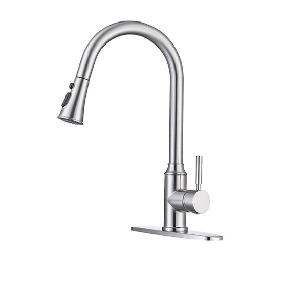 Single Handle High Arc Brushed Nickel Pull Out Kitchen Faucet,Single Level Stainless Steel Kitchen Sink Faucets Single Handle High Arc Brushed Nickel Pull Out Kitchen FaucetSingle Level Stainless Steel Kitchen Sink Faucets Single Handle High Arc Brushed Nickel Pull Out Kitchen Faucet,Single Level Stainless Steel Kitchen Sink Faucets