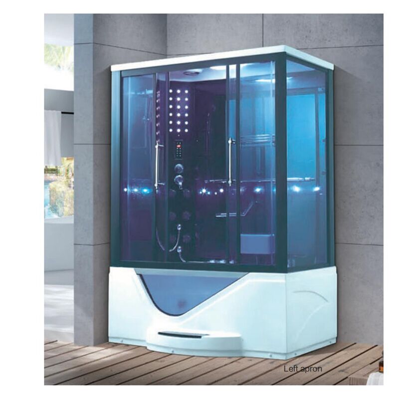 Luxury Bathroom Massage Shower Units Steam Hydro Massage Steam Shower Cabin Steam Shower Sauna Combos Wet Sauna Steam Bath,Steam Room
