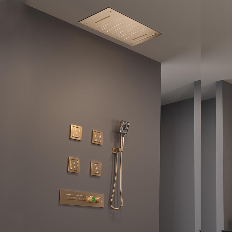 Thermostatic Concealed Gold Shower Faucet Set Bathroom Faucets Rain Shower Set With Head Shower Thermostatic Concealed Gold Shower Faucet Set Bathroom Faucets Rain Shower Set With Head Shower Thermostatic Concealed Gold Shower Faucet Set Bathroom Faucets Rain Shower Set With Head Shower