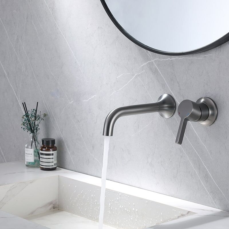 Wholesale Wall Mounted Bathroom Faucet Home Hotel Wall Mounted Basin Sink Faucet Single Handle Faucet Wall Mounted Bathroom Faucet 5 Wholesale Wall Mounted Bathroom Faucet Home Hotel Wall Mounted Basin Sink Faucet Single Handle Faucet - Image 5