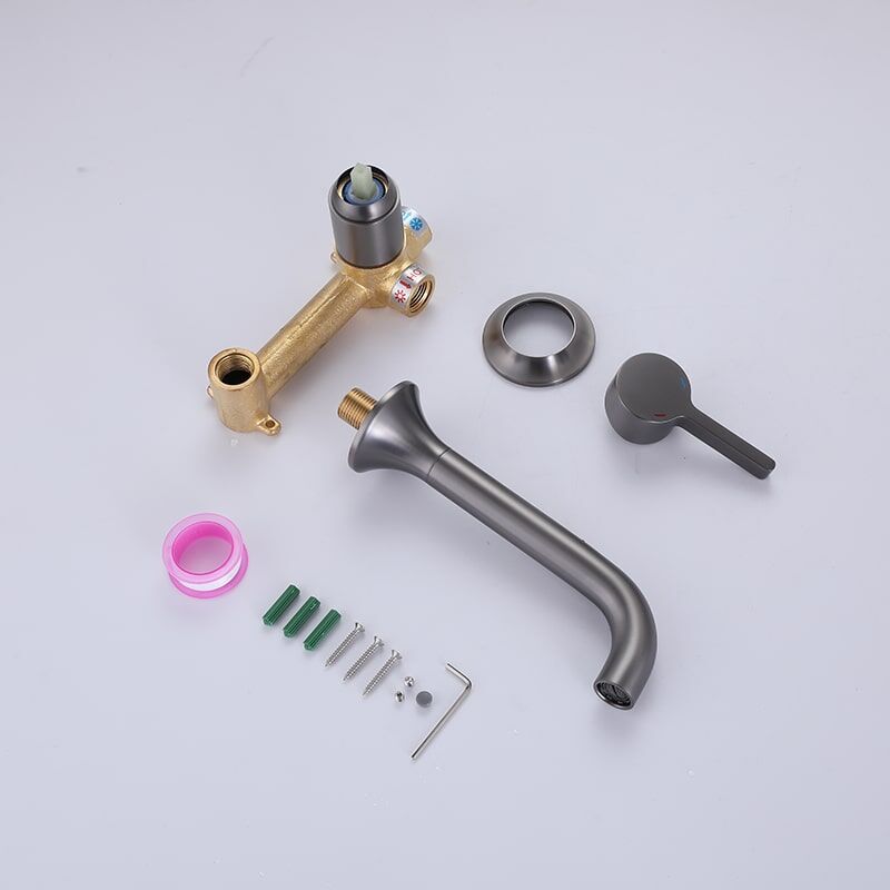 Wholesale Wall Mounted Bathroom Faucet Home Hotel Wall Mounted Basin Sink Faucet Single Handle Faucet Wall Mounted Bathroom Faucet 7 Wholesale Wall Mounted Bathroom Faucet Home Hotel Wall Mounted Basin Sink Faucet Single Handle Faucet - Image 7