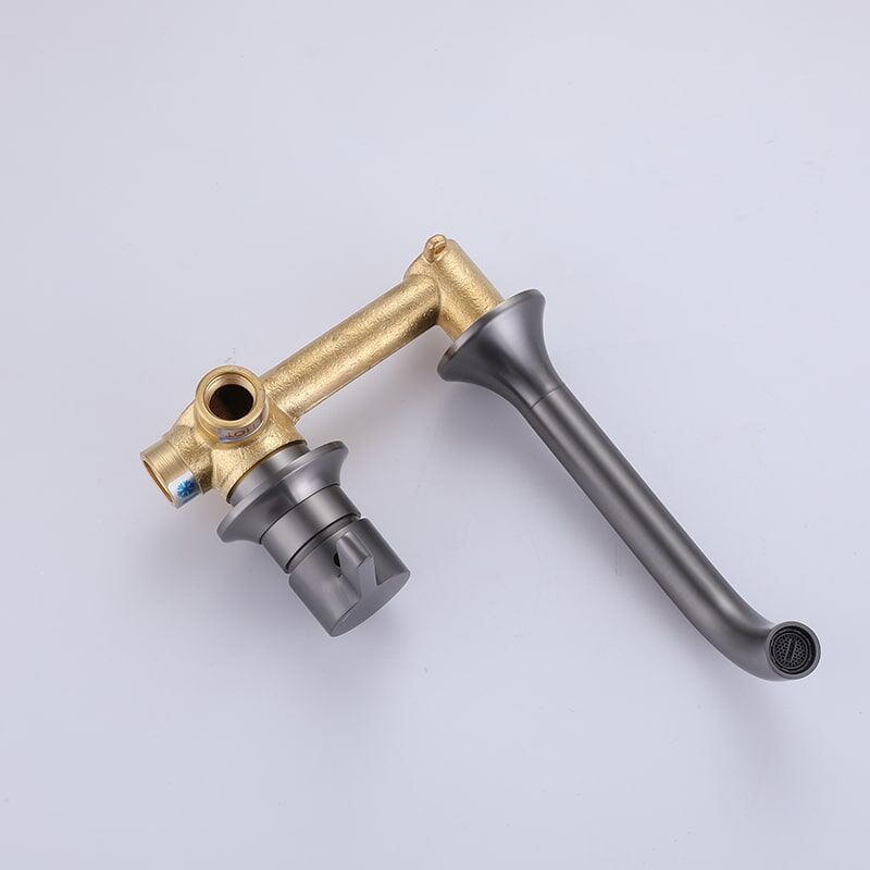 Wholesale Wall Mounted Bathroom Faucet Home Hotel Wall Mounted Basin Sink Faucet Single Handle Faucet Wall Mounted Bathroom Faucet 8 Wholesale Wall Mounted Bathroom Faucet Home Hotel Wall Mounted Basin Sink Faucet Single Handle Faucet - Image 8