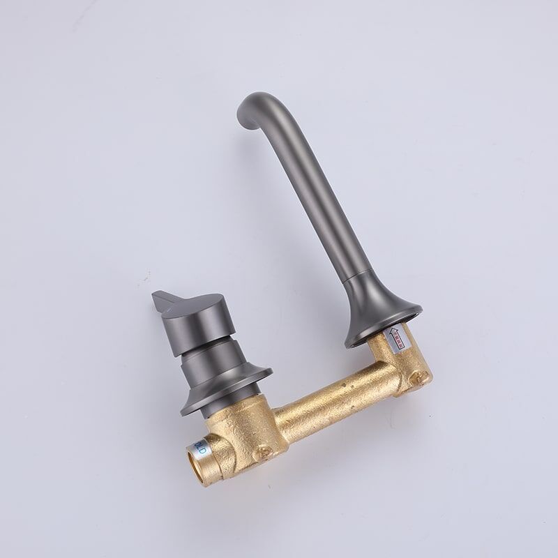 Wholesale Wall Mounted Bathroom Faucet Home Hotel Wall Mounted Basin Sink Faucet Single Handle Faucet Wall Mounted Bathroom Faucet 9 Wholesale Wall Mounted Bathroom Faucet Home Hotel Wall Mounted Basin Sink Faucet Single Handle Faucet - Image 9