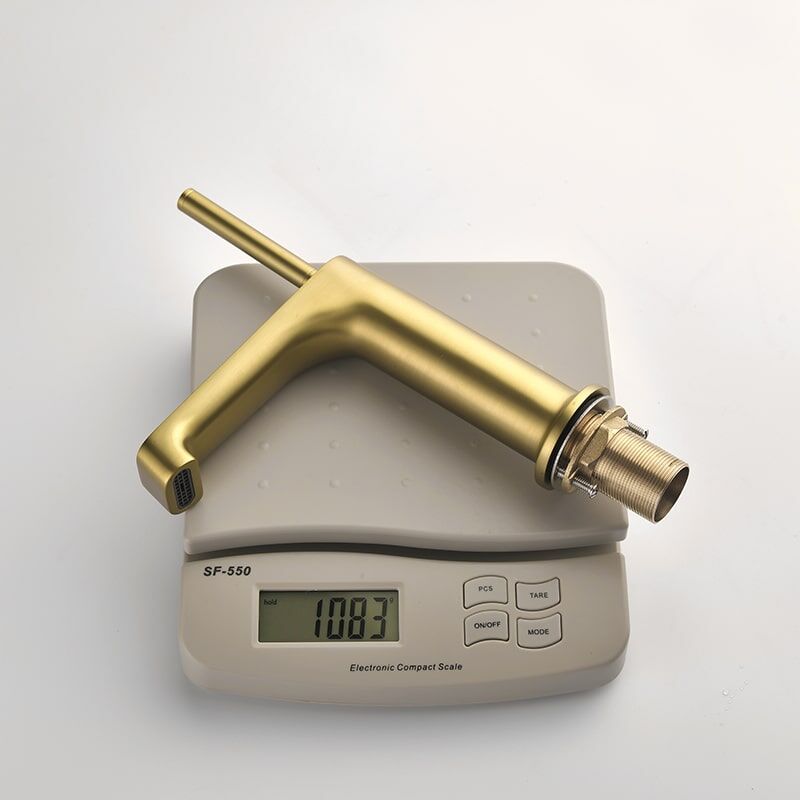 Wholesale High Quality Single Handle Bathroom Faucet Mixer Vanity Copper Sink Water Tap Faucet For Bathroom Wholesale Modern Luxury Hotel Bathroom Brass Black Gold Single Hole Water Basin Sink Vanity Faucet Mixer Tap 25 Wholesale High Quality Single Handle Bathroom Faucet Mixer Vanity Copper Sink Water Tap Faucet For Bathroom - Image 15