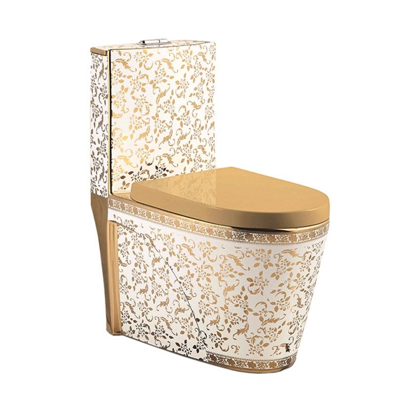 Wholesale Luxury Sanitary Ware Wc Toilet Dual Flush P Trap Bathroom Ceramic Golden Toilet Wholesale Sanitary Wares Wc Dual Flush P Trap Bathroom Ceramic Golden Toilet G1003 Wholesale Luxury Sanitary Ware Wc Toilet Dual Flush P Trap Bathroom Ceramic Golden Toilet