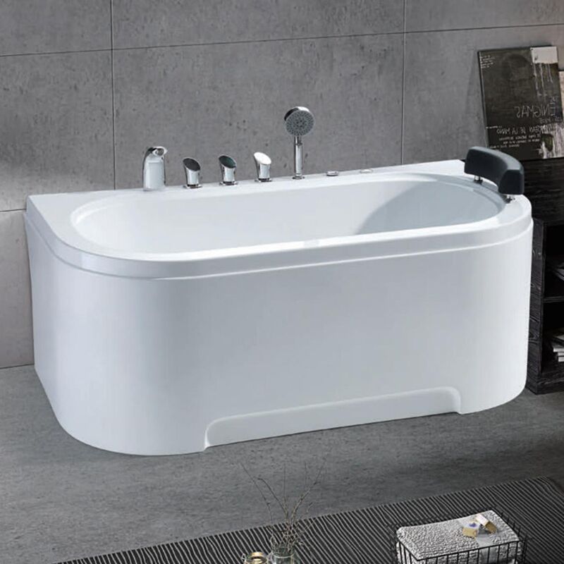 Luxury Modern Style Indoor Surface Acrylic Freestanding Bathtub Soaking Massage Bathtub comfortable massage hydromassage whirlpool bathtub Corner Massage Hottub Bathtubs,Bath Showers Bathtub,Tub Spa Hot Tubs Bathroom Tab