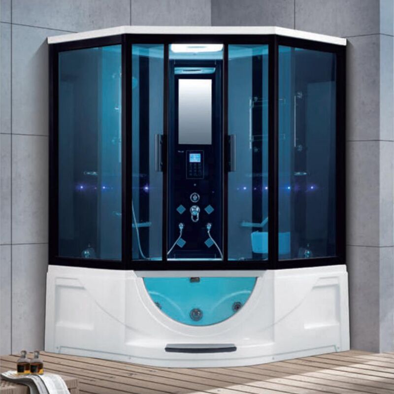 Indoor Wet Steam Room Luxurious Massage Freestanding Steam Room Sauna Wet Shower Steam Cabin luxurious design family sauna steam sauna Luxury Jetted Tub Shower,Shower Room With Led Lighting
