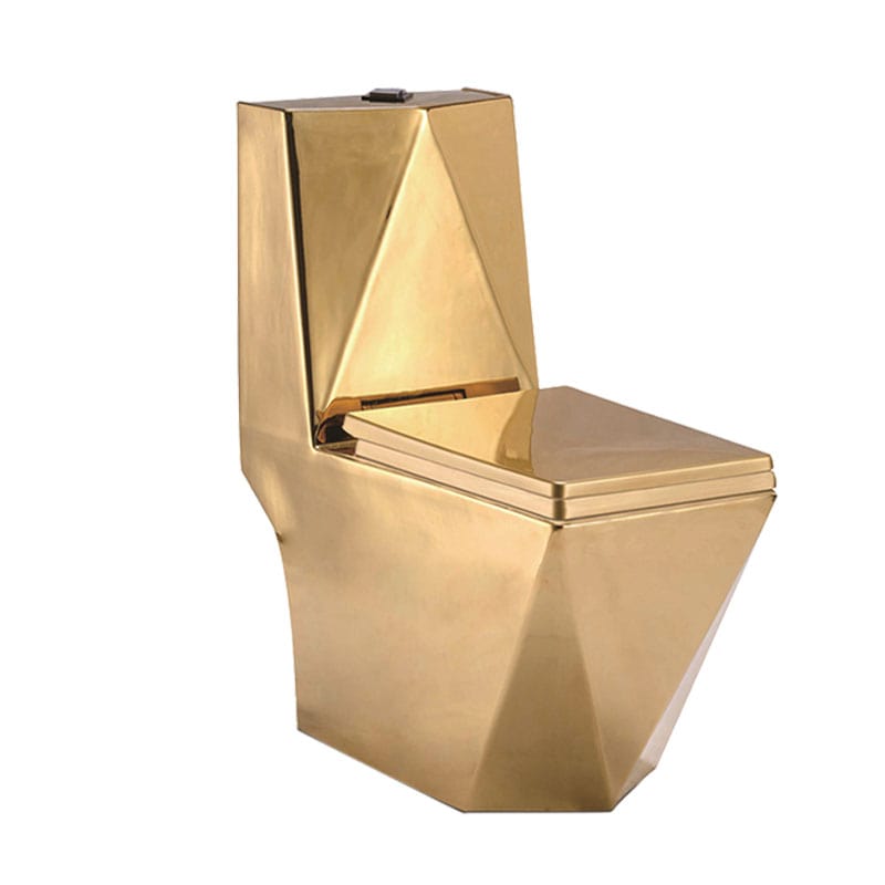 Modern Sanitary Ware Ceramic Gold Plating Wc Toilet Bathroom One Piece Toilet modern sanitary ware back to wall ceramic gold plating wc toilet bowl bathroom two piece toilet G975 Modern Sanitary Ware Ceramic Gold Plating Wc Toilet Bathroom One Piece Toilet