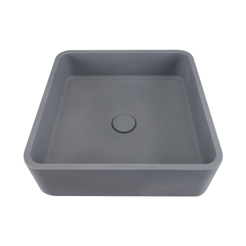 Modern Cabinet Wash Basins Cement Concrete Bathroom Basin Sink square Modern Cabinet Wash Basins Cement Modern Cabinet Wash Basins Cement Concrete Bathroom Basin Sink