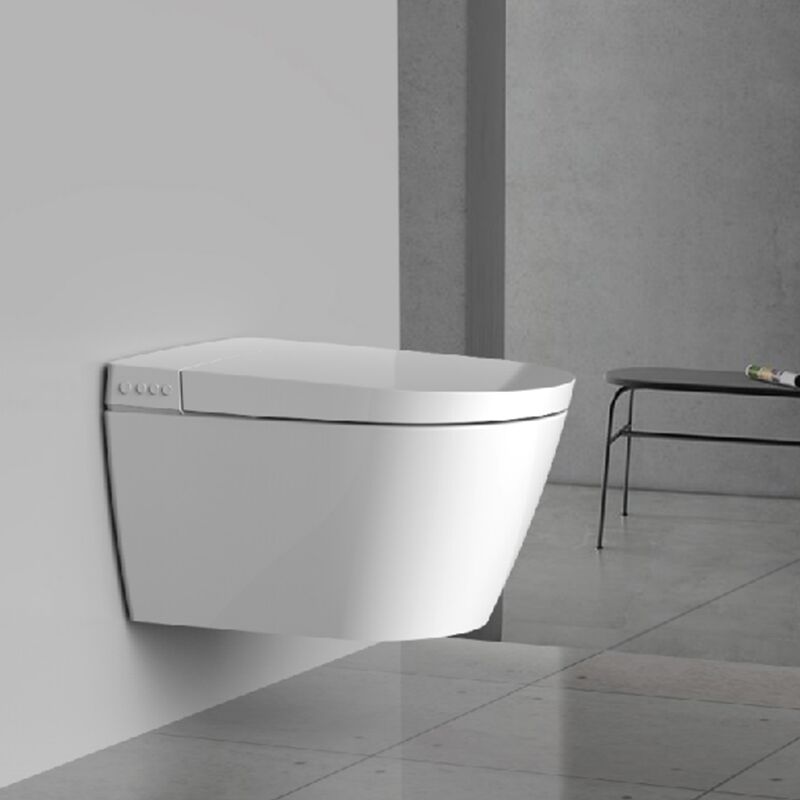 Foshan Manufacturers Modern Household Automatic Ceramic Wall-Mounted Smart Toilet toilet V006 8 Foshan Manufacturers Modern Household Automatic Ceramic Wall-Mounted Smart Toilet - Image 2