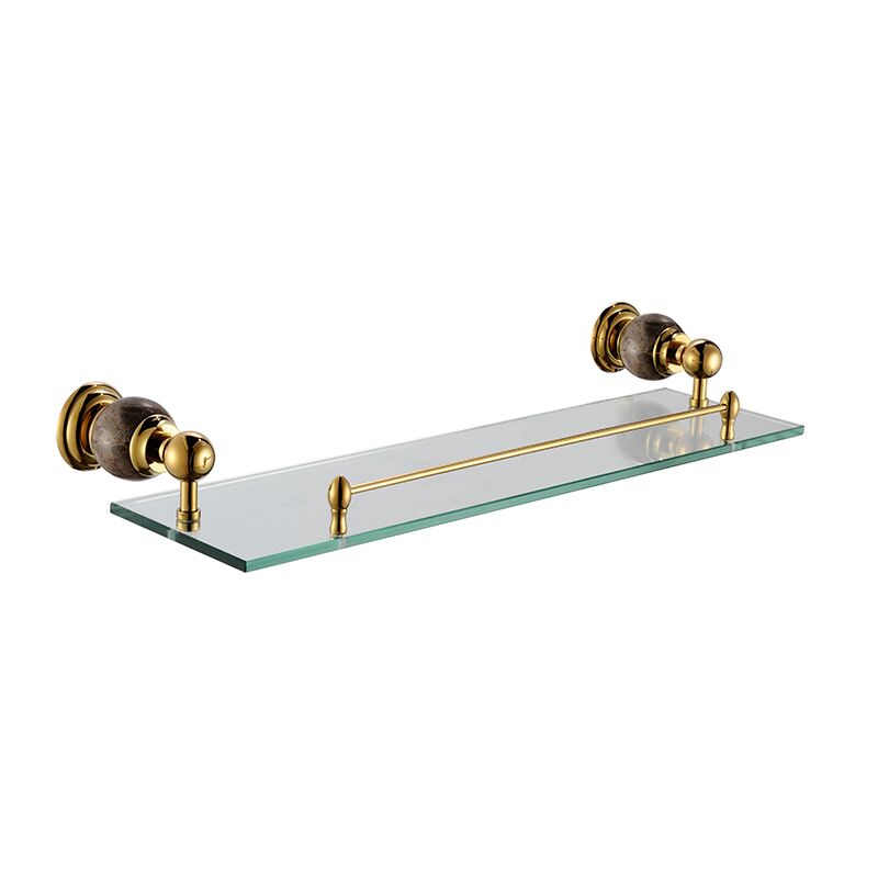 Acessórios para banheiro direto da fábrica, prateleira de vidro com acabamento simples de camada única montada na parede para prateleira de banheiro Acessórios para banheiro direto da fábrica, prateleira de vidro com acabamento simples de camada única montada na parede para prateleira de banheiro 1 2111A Acessórios de banheiro direto da fábrica, prateleira de vidro simples montada na parede com acabamento de camada única para prateleira de banheiro