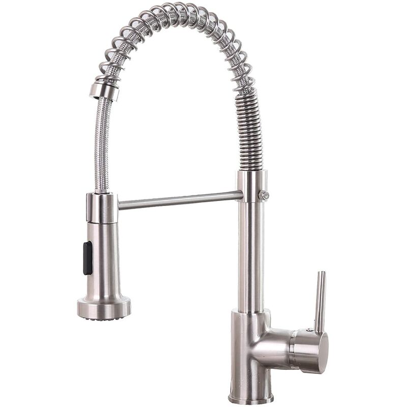 New design 304 stainless steel kitchen faucet 360 degree rotatble kitchen faucet with pull out sprayer New design 304 stainless steel kitchen faucet 360 degree rotatble kitchen faucet with pull out sprayer 1 MP0224 Novo design torneira de cozinha de aço inoxidável 304, torneira giratória de 360 graus com pulverizador removível