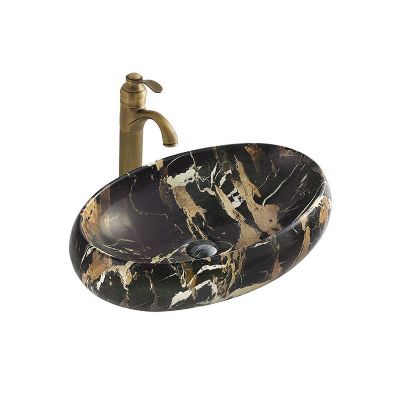 China Basins Manufacturer Good Price Small Round Shape Ceramic Hand Wash Basins Bathroom Counter Color Shampoo Basin China basins manufacturer good price small round shape ceramic hand wash basins bathroom counter color shampoo basin D 073 China Basins Manufacturer Good Price Small Round Shape Ceramic Hand Wash Basins Bathroom Counter Color Shampoo Basin - الصورة 4