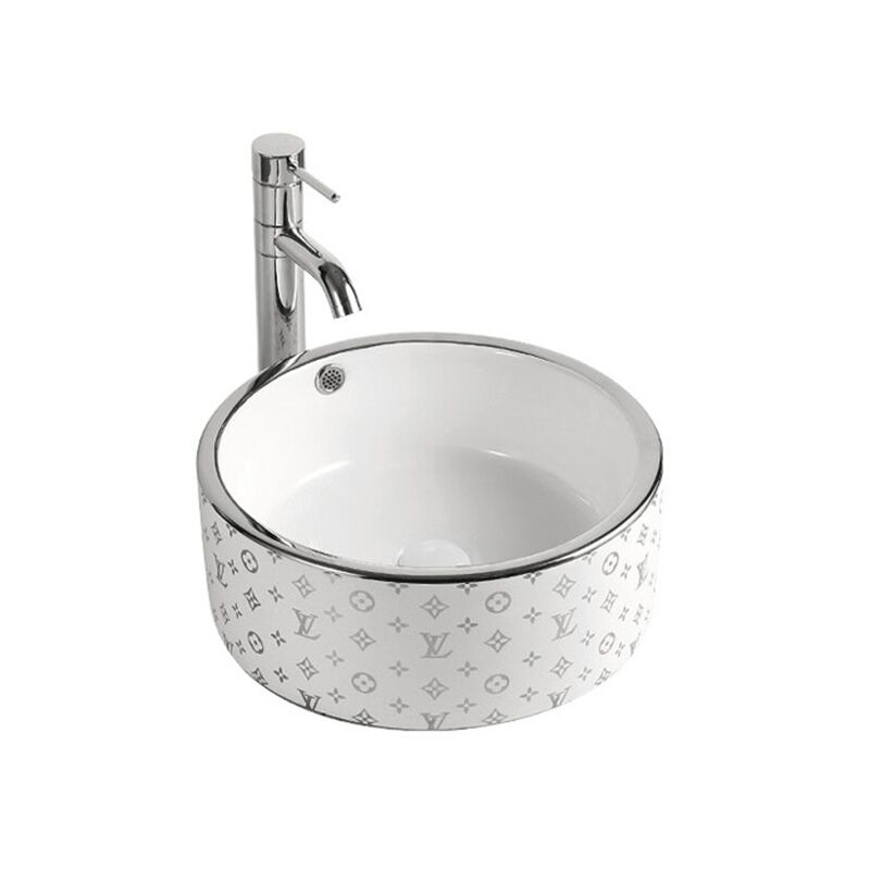 Factory Outlet Modern Italian Design Art Bathroom Vanity Washing Basin Home Decoration Cheap Art Wash Basin Factory outlet modern italian design art bathroom vanity washing basin home decoration cheap art wash basin D 061 Factory Outlet Modern Italian Design Art Bathroom Vanity Washing Basin Home Decoration Cheap Art Wash Basin - الصورة 2