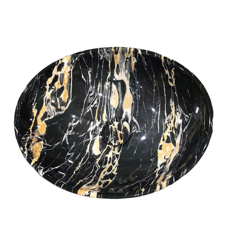 Chaozhou Ceramic Sanitary Ware Art Fashion Eliptic Marble Countertop Bathroom Hand Wash Basin Chaozhou Ceramic Sanitary Ware Art Fashion Chaozhou Ceramic Sanitary Ware Art Fashion Eliptic Marble Countertop Bathroom  Hand Wash Basin