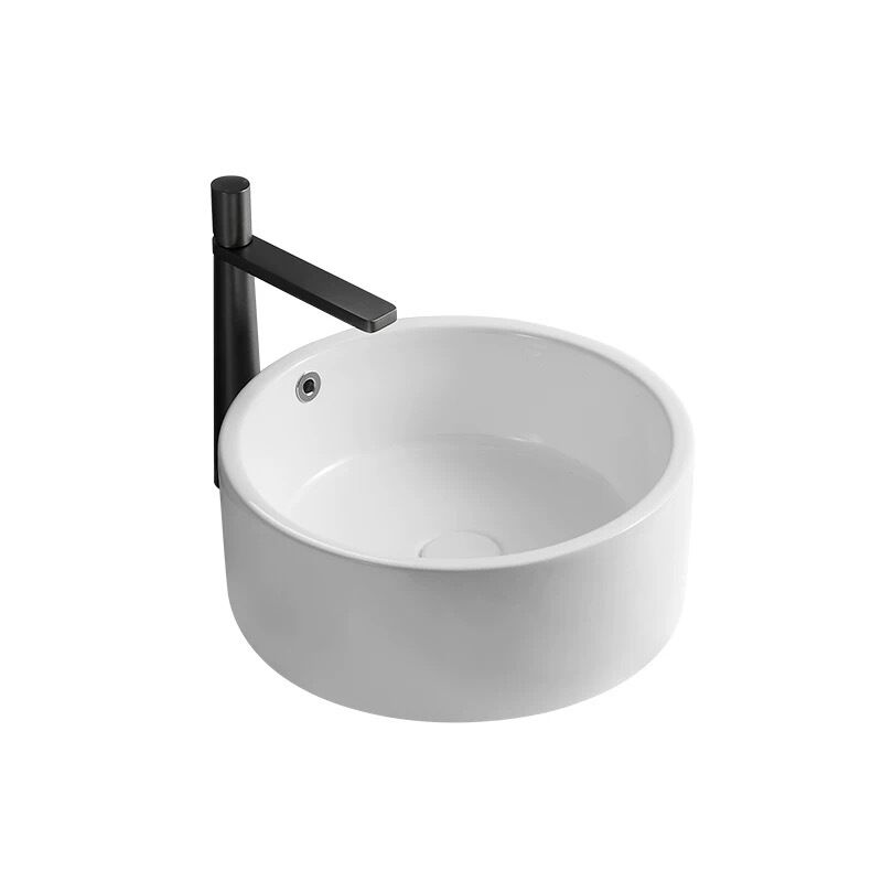 Chaozhou Factory round Ceramic Vessel Sink Art Basins above Counter for Washroom Lavabo Bathroom with Drainer Accessory Chaozhou Factory round Ceramic Vessel Sink Chaozhou Factory round Ceramic Vessel Sink Art Basins above Counter for Washroom Lavabo Bathroom with Drainer Accessory