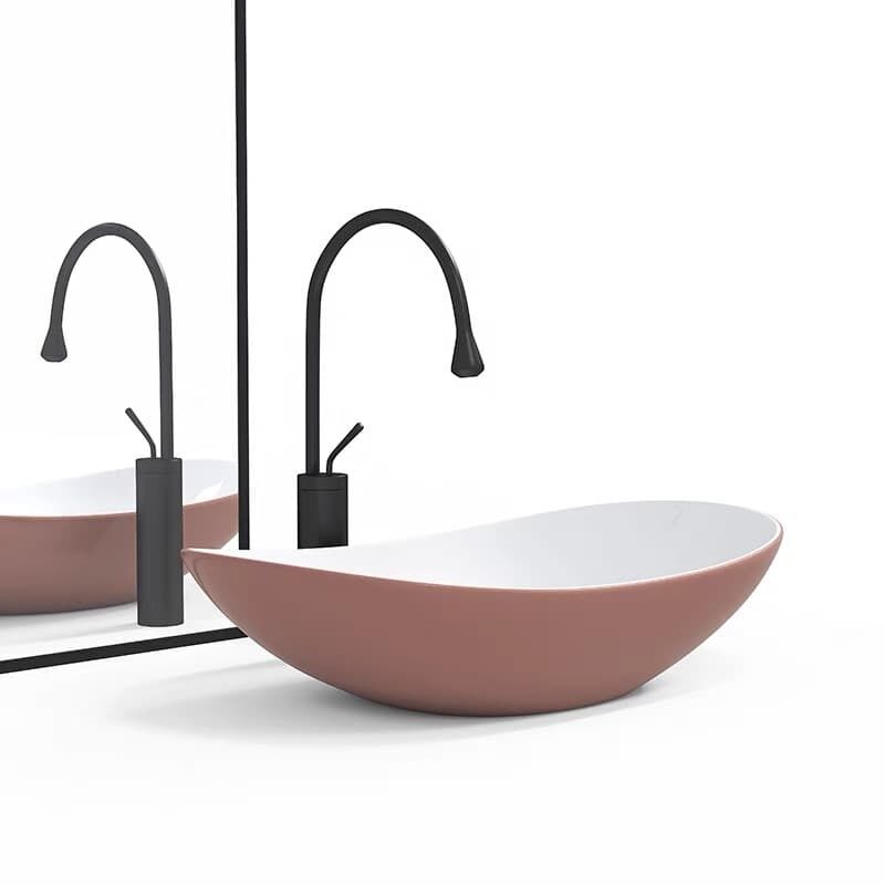 Customized High-End Modern Bathroom Accessory New Oval Marble Top Drainer Ceramic Basin Bath Sink for Villa Apartment Washroom Customized High End Modern Bathroom Accessory Customized High-End Modern Bathroom Accessory New Oval Marble Top Drainer Ceramic Basin Bath Sink for Villa Apartment Washroom
