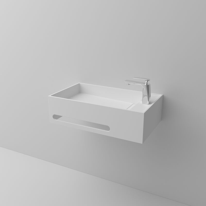 Exquisite Wall-mounted Basin, White Acrylic Basin, Easy to Clean and Durable Exquisite Wall mounted Basin White Acrylic Basin 2.jpg 800x800 2 Exquisite Wall-mounted Basin, White Acrylic Basin, Easy to Clean and Durable