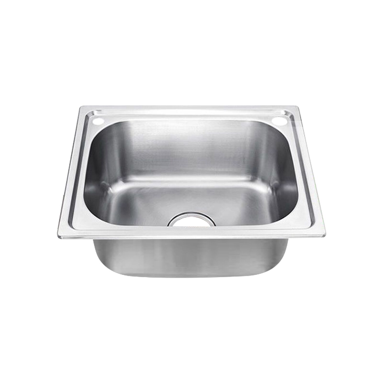 Factory-Priced Stainless Steel Single Bowl Square Moulded Sink with Two Holes Apron Front Installation Faucet-Free Feature Factory Priced Stainless Steel Single Bowl Square Factory-Priced Stainless Steel Single Bowl Square Moulded Sink with Two Holes Apron Front Installation Faucet-Free Feature