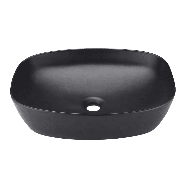 High Quality Matte Black Ceramic Sanitary Ware Modern Rectangular Oval Shape Bathroom Art Basin Sinks for Hotels High Quality Matte Black Ceramic Sanitary High Quality Matte Black Ceramic Sanitary Ware Modern Rectangular Oval Shape Bathroom Art Basin Sinks for Hotels