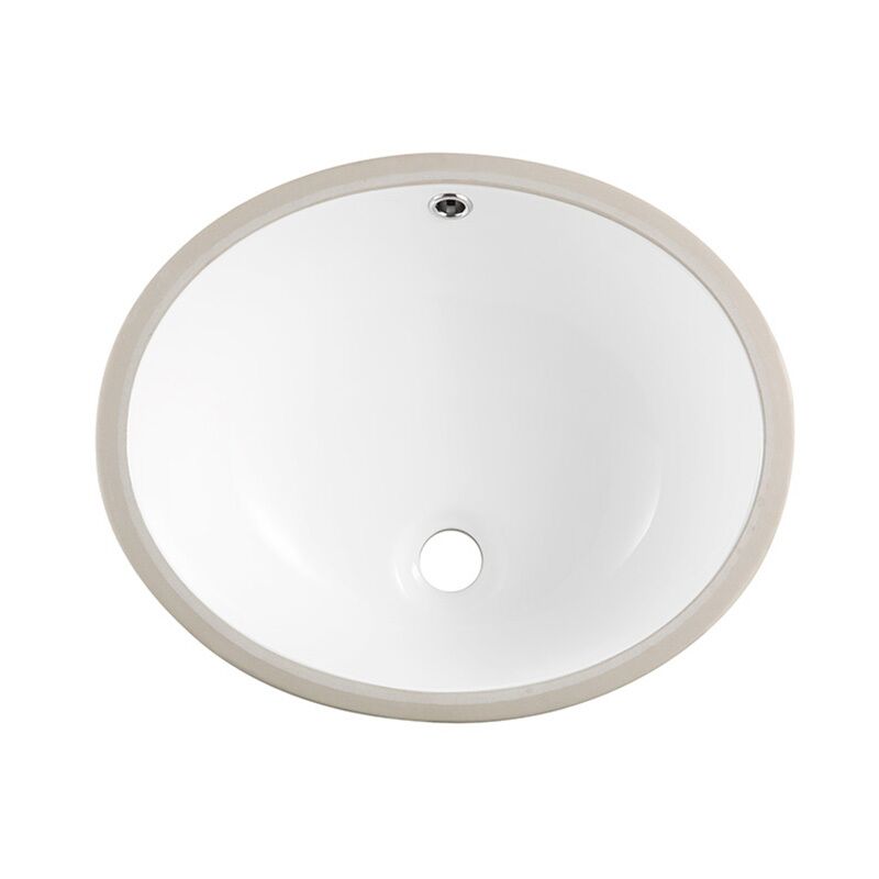 Custom White Ceramic Bathroom Sink Modern Above Counter Oval Shape Washing Basin Logo Custom White Ceramic Bathroom Sink Custom White Ceramic Bathroom Sink Modern Above Counter Oval Shape Washing Basin