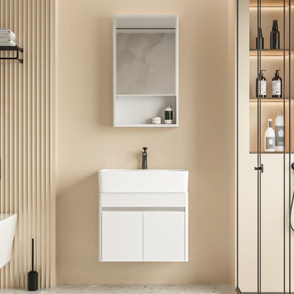 Wall Mounted Stainless Steel Bathroom Vanity Cabinet MP BC 10124 Wall Mounted Stainless Steel Bathroom Vanity Cabinet Wall Mounted Stainless Steel Bathroom Vanity Cabinet