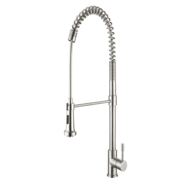 Polished Chrome Pull Out Flexible Single Hole Kitchen Faucet MP KF 1024 Polished Chrome Pull Out Flexible Single Hole Kitchen Faucet Polished Chrome Pull Out Flexible Single Hole Kitchen Faucet