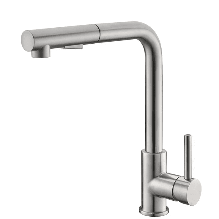 304 Stainless Steel Kitchen Faucets With Pull Out Sprayer MP KF 1027 304 Stainless Steel Kitchen Faucets With Pull Out Sprayer 304 Stainless Steel Kitchen Faucets With Pull Out Sprayer