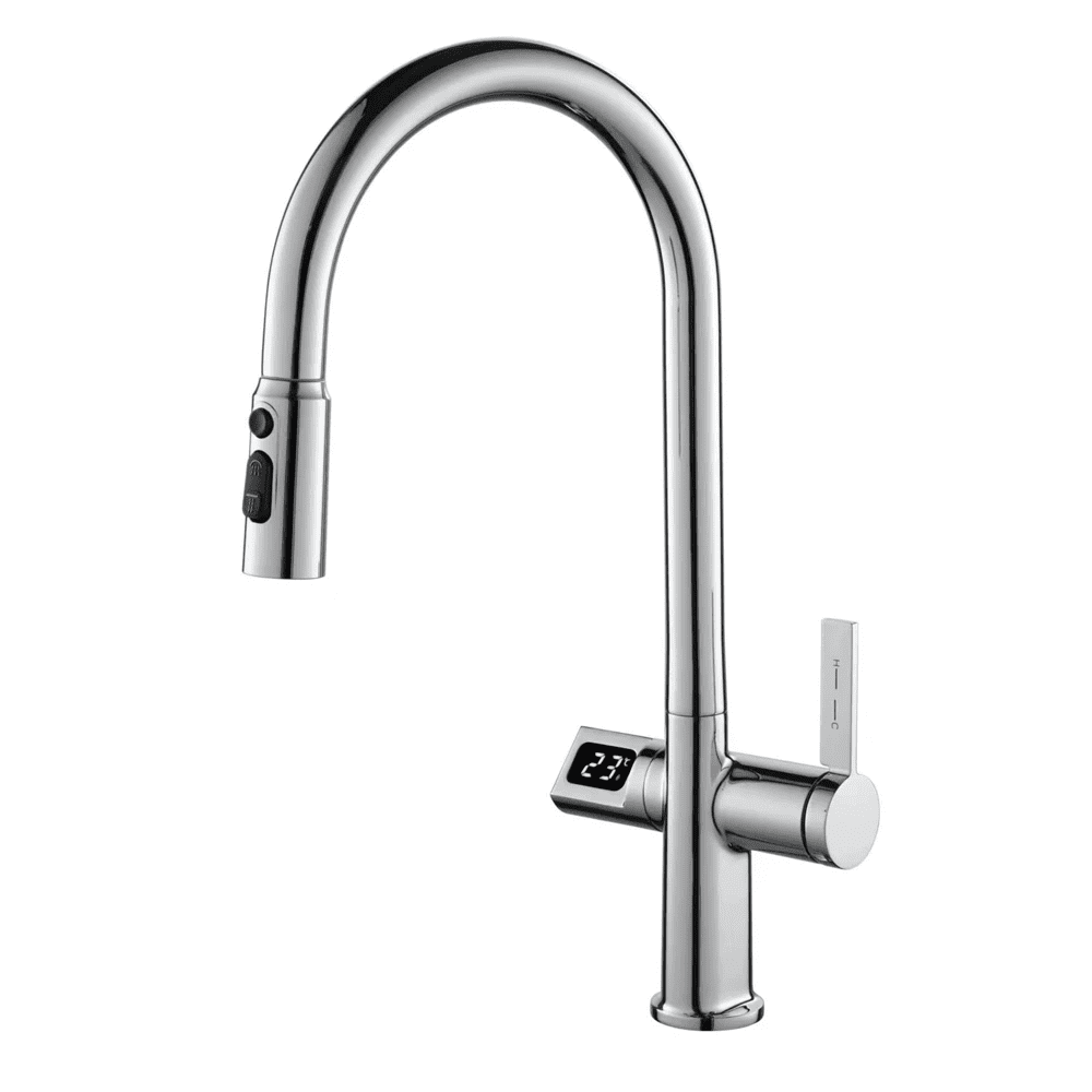 Smart Modern Pull Down Hot Style Brass Kitchen Faucet MP KF 1078 Smart Modern Pull Down Hot Style Brass Kitchen Faucet Smart Modern Pull Down Hot Style Brass Kitchen Faucet
