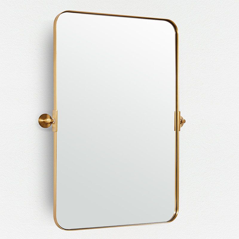Golden Wall Living Room Indoor Bathroom Wall-mounted Mirror MP LM 1067 Golden Wall Living Room Indoor Bathroom Wall mounted Mirror Golden Wall Living Room Indoor Bathroom Wall-mounted Mirror