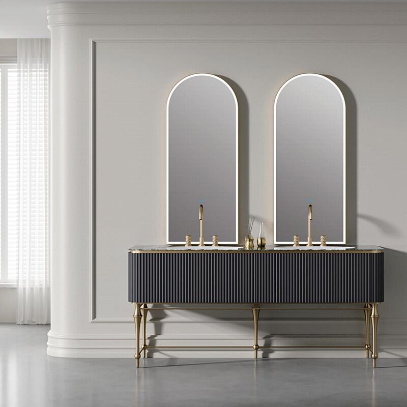Luxury Rock Panel LED Mirror Bathroom Sink Cabinet Hotel Mirror Cabinet MP RM2602 Luxury Rock Panel LED Mirror Bathroom Sink Cabinet Hotel Mirror Cabinet Luxury Rock Panel LED Mirror Bathroom Sink Cabinet Hotel Mirror Cabinet
