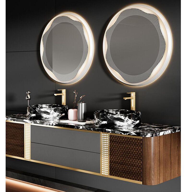 Luxury Solid Wood Cabinet Marble Countertop Ceramic Basin Large Storage Cabinet MP RM2622 Luxury Solid Wood Cabinet Marble Countertop Ceramic Basin Large Storage Cabinet Luxury Solid Wood Cabinet Marble Countertop Ceramic Basin Large Storage Cabinet
