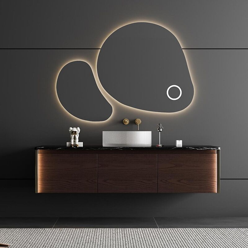 Luxury Sink Storage Vanity Wall-Mounted Solid Wood Bathroom Cabinet MP RM2625 Luxury Sink Storage Vanity Wall Mounted Solid Wood Bathroom Cabinet Luxury Sink Storage Vanity Wall-Mounted Solid Wood Bathroom Cabinet