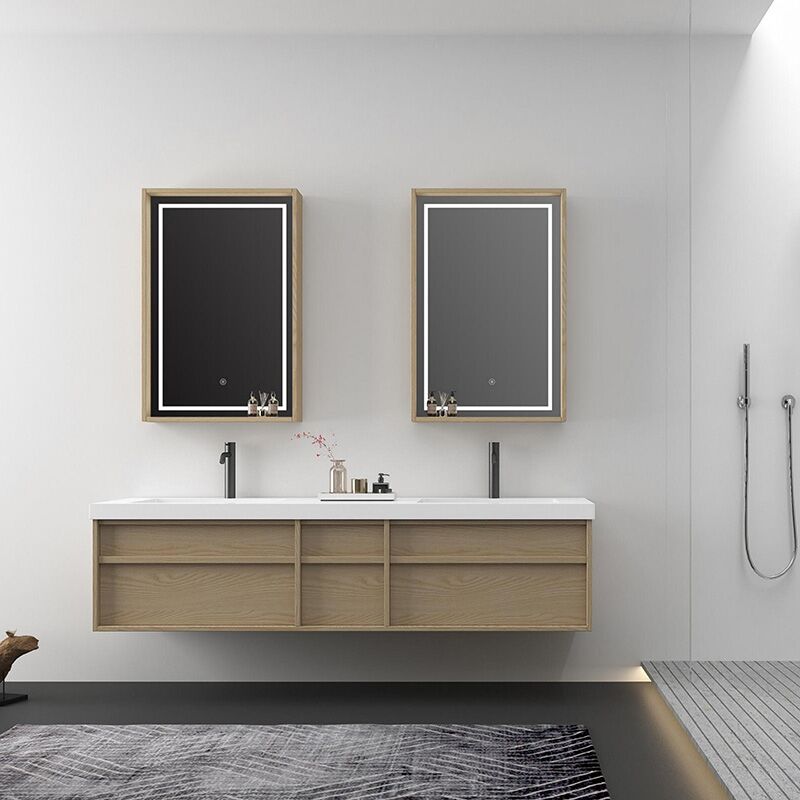 Double Integrated Wash Basin Design Cabinet Bathroom Vanities MP RM2667 Double Integrated Wash Basin Design Cabinet Bathroom Vanities Double Integrated Wash Basin Design Cabinet Bathroom Vanities