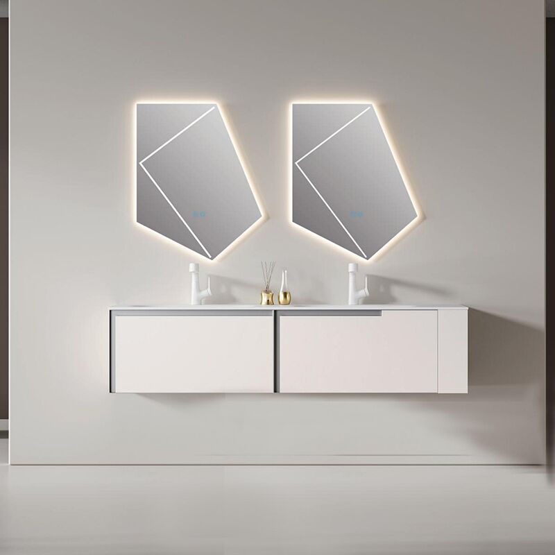 Kabinet Solek Bilik Mandi Mewah Lantai Keluli Tahan Karat Dipasang Vanity MP RM2676 Kabinet Solek Bilik Mandi Mewah Dipasang Lantai Keluli Tahan Karat Kabinet Solek Bilik Mandi Mewah di Lantai Keluli Tahan Karat