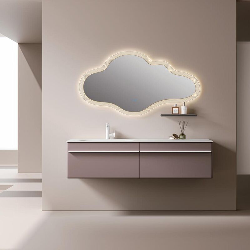Bathroom Irregular Vanity Mirror with Lights Backlit Led Illuminated Wall Mirror MP RM2680 Bathroom Irregular Vanity Mirror with Lights Backlit Led Illuminated Wall Mirror Bathroom Irregular Vanity Mirror with Lights Backlit Led Illuminated Wall Mirror