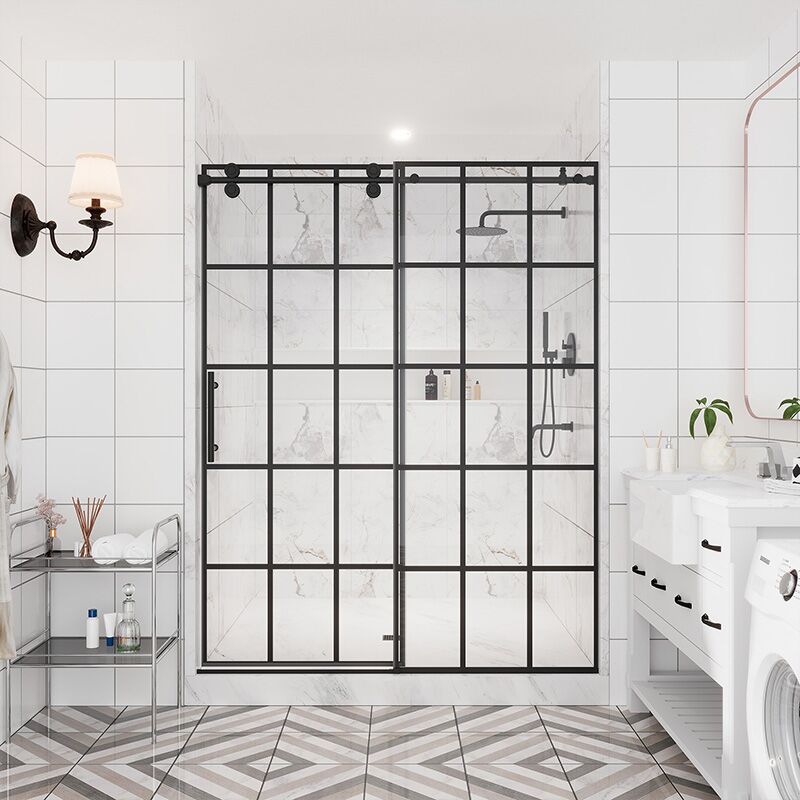 Wholesale Aluminum Frameless Sliding Glass Shower Door MP SD106 Aluminum Frameless Sliding Glass Shower Door Wholesale Aluminum Frameless Sliding Glass Shower Door