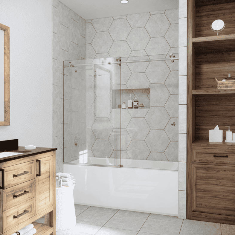 Bathtub Shower Doors Factory Wholesale & Volume Discounts MP SDB 1023 Bathtub Shower Doors Factory Wholesale Volume Discounts Bathtub Shower Doors Factory Wholesale & Volume Discounts
