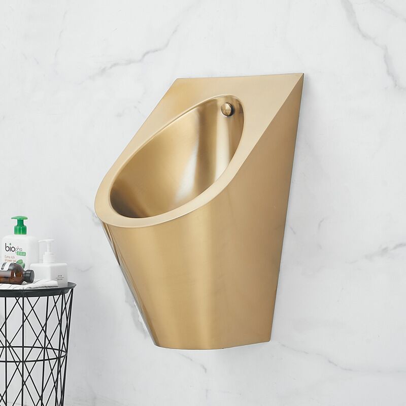 Luxury Commercial Golden Stainless Steel Urinal MP U 1067 Luxury Commercial Golden Stainless Steel Urinal Luxury Commercial Golden Stainless Steel Urinal
