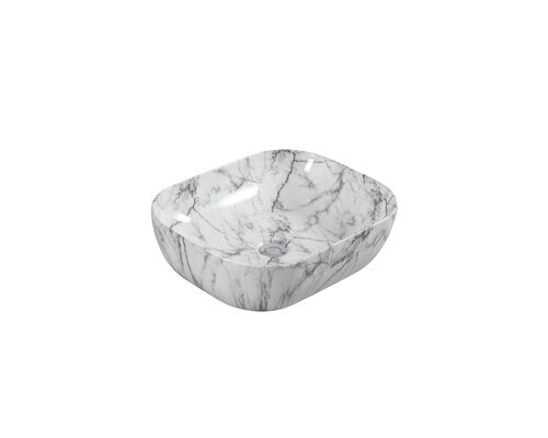 Marble Sink Ceramic Above Counter Rectangular Square White Bathroom Basin for Hotel Marble Sink Ceramic Above Counter Rectangular Marble Sink Ceramic Above Counter Rectangular Square White Bathroom Basin for Hotel