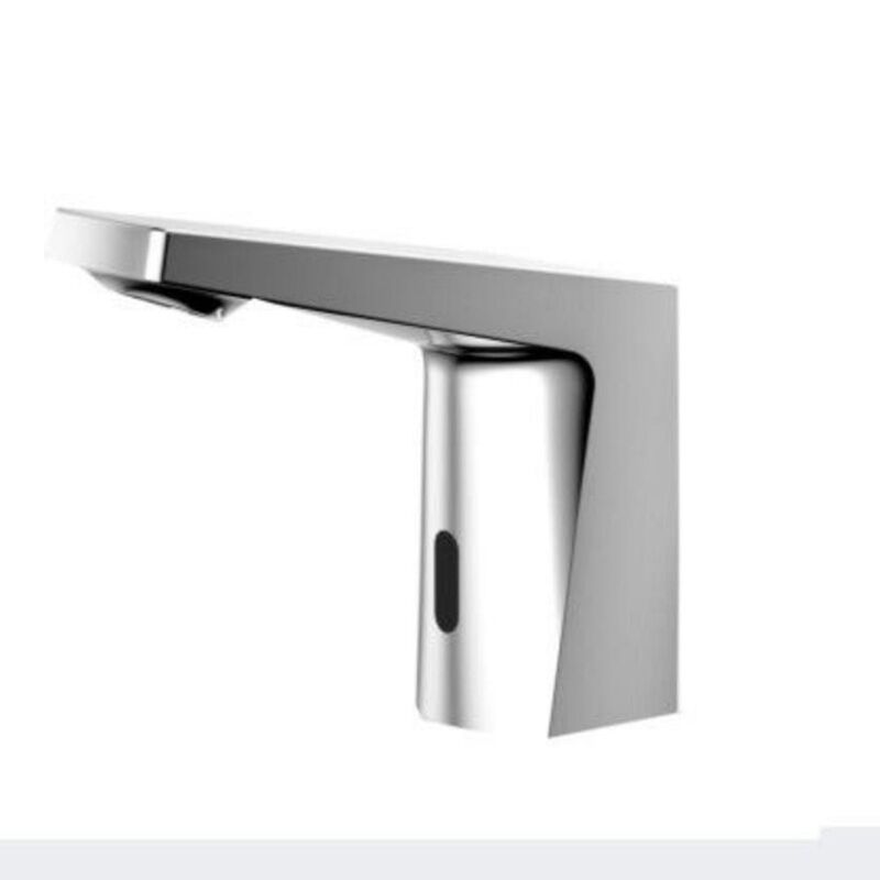 Modern Contemporary Polished Brass Solenoid Valve Touchless Sensor Faucet Modern Contemporary Polished Brass Solenoid Valve Touchless Sensor Faucet Faucet Sensor Tanpa Sentuhan Injap Solenoid Loyang Digilap Kontemporari Moden