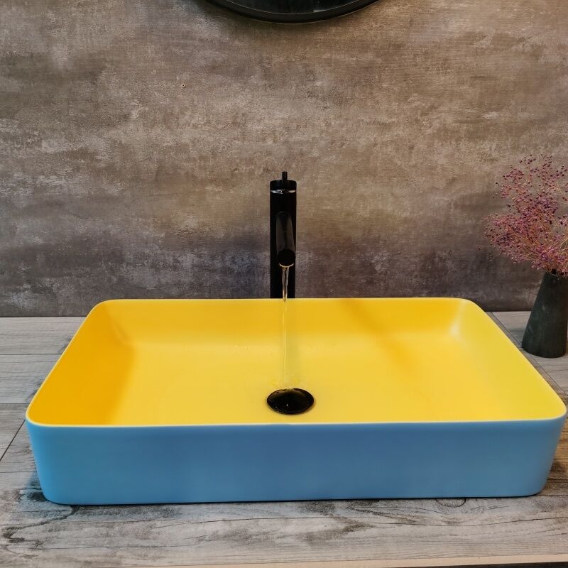 Modern Design Ceramic Lavamanos Table Top Hand Wash Basin Hotel Art Washroom Living Room Countertop Bath Sink for Bathroom Use Modern Design Ceramic Lavamanos Table Top Modern Design Ceramic Lavamanos Table Top Hand Wash Basin Hotel Art Washroom Living Room Countertop Bath Sink for Bathroom Use